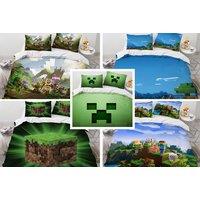 Minecraft Inspired Bedding - 3 Sizes & 5 Designs!