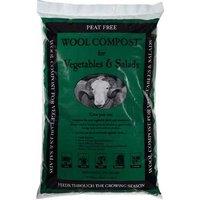 Naturally Enriched Wool Compost For Veggies & Salads