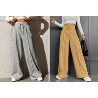 Women'S High-Waisted Flared Pants In 5 Sizes & 6 Colours