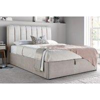 Chelsea Velvet Bed Frame With Ottoman Storage - 5 Sizes