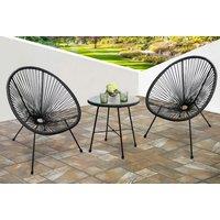 Weather-Resistant 2-Seater String Bistro Set - 5 Colours