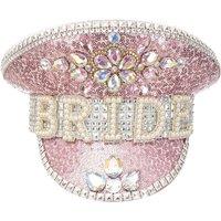 Unisex Black Dazzling Handmade Bridal Fedora Hat - Adjustable Hen Party Accessory (3 Styles)