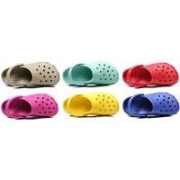 Unisex Black Classic Unisex Eva Breathable Clogs - Lightweight Slip-On Sandals (13 Colours, Uk3-10.5)