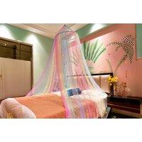 Rainbow Bed Canopy for Girls - 2 Options