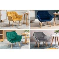 Homcom Upholstered Armchair In 4 Colours