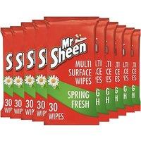 10 X Mr. Sheen Multi Surface Wipes - 30 Per Pack