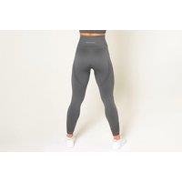 Unisex Women's Grey Seamless Scrunch Bum Leggings & Sports Bra - Lightweight Summer Athleisure Set