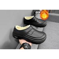 Anti Skid Slide On Shoes - Fleece Lining Option & 3 Colours!