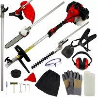 T-Mech Outdoor Heavy-Duty 5-In-1 Garden Multi Tool With Safety Gear