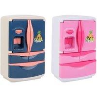 Kids 28 Piece Pretend Mini Fridge - Pink Or Blue