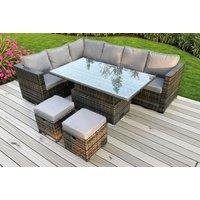 Luxury Corner Sofa Rising Dining Set