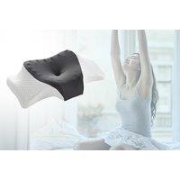 Hybrid Groove Memory Foam Pillow