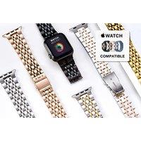 Stainless Steel Chain Apple Watch Band - Size & Colour Options