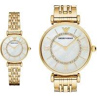 Emporio Armani AR1907 Glamorous Gold Ladies Watch