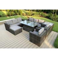 Modern Weather-Resistant Rattan Sofa Chair Set