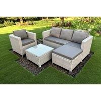 Luxurious Weather-Resistant Rattan Garden Sofa Set