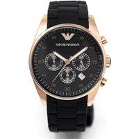 Emporio Armani Tazio Glamorous Ladies Watch Ar5906 - Quartz Movement, Rose Gold Pvd