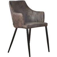 Faux Leather Padded Dining Chair In 5 Options And 4 Colours