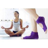 Women'S Anti-Slip Five-Finger Yoga Socks In 10 Colours