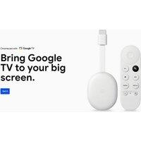 Google Chromecast Hd Snow With Google Tv!