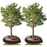 2 Pack 10 Gallon Tree Watering Ring Bags