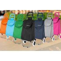 Lightweight Shopping Trolley With Large Wheels In 10 Colours