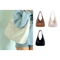 Large Vegan Leather Tote Bag In 3 Colour Options