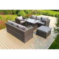 Luxurious Weather-Resistant Rattan Dining Set
