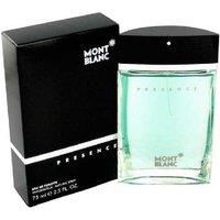 Mont Blanc Presence 75Ml Eau De Toilette - A Gift Of Charisma