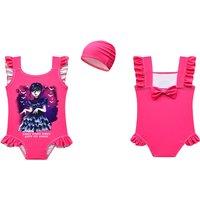 Wednesday Addams Inspired Girls' Swimsuit - 6 Sizes, 3 Colours