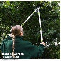 Garden Gear Telescopic Bypass Lopper - Carbon Steel Blades, Extendable Handles, Ergonomic Grip