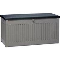 270L Lockable Garden Storage With A Sit-On Lid In 2 Options