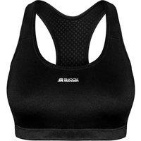 Black Shock Absorber Ultimate Women's Seamless Shaping Crop Top - Breathable Tummy Control for Everyday Confidence