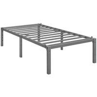 Elegant Metal Platform Bed Frame & Sturdy Modern Base