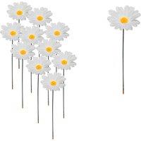 20 Pc Daisy Flower Stakes - Outdoor Decor