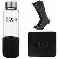 Hugo Boss Festive Gift Set: Luxurious Socks & Eco-Friendly Water Bottle