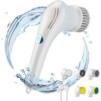 Rechargeable Multi-Use Portable Cleaning Scrubber W/ 5 Heads