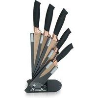 5-Piece Kitchen Knife Set With Holding Block