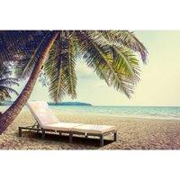 Luxurious Weather-Resistant Rattan Sun Lounger