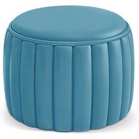 PU Leather Cube Footstool - Moisture-Resistant, Ergonomic, Small Space Ottoman (32cm) - 4 Colours
