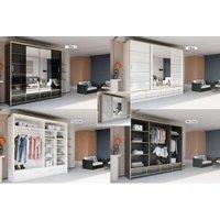 Luxurious High Gloss Sliding Wardrobe With 2 & 3 Doors