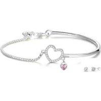 One Heart Bracelet Set