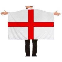 Euro 2024 England Flag Cape Combo - Bold & Proud!