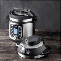 12-in-1 MasterPro Air Fryer Multi-Cooker - Energy Efficient, 6L Family-Size Stainless Steel Kitchen Appliance