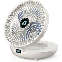 Desktop/Wall-Mounted Air Cooling Fan In 2 Options & 2 Colours