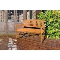 2-Seater Wooden Garden Bench