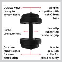 Vinyl Dumbbells Set