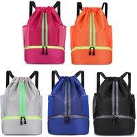 Water Resistant Drawstring Backpack - 5 Styles