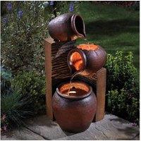 Serenity Bowl Water Features - Self-Contained LED Garden Fountains