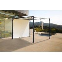 Retractable Outdoor Garden Metal Pergola - Stylish Steel Sunshade